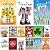 Seasonal Garden Flags Set of 12 Double Sided 12 x 18 Inch Yard Flags, Small Garden Flags for Outside, Fall Winter Halloween Christmas Outdoor Flags, Holiday Flags for All Seasons