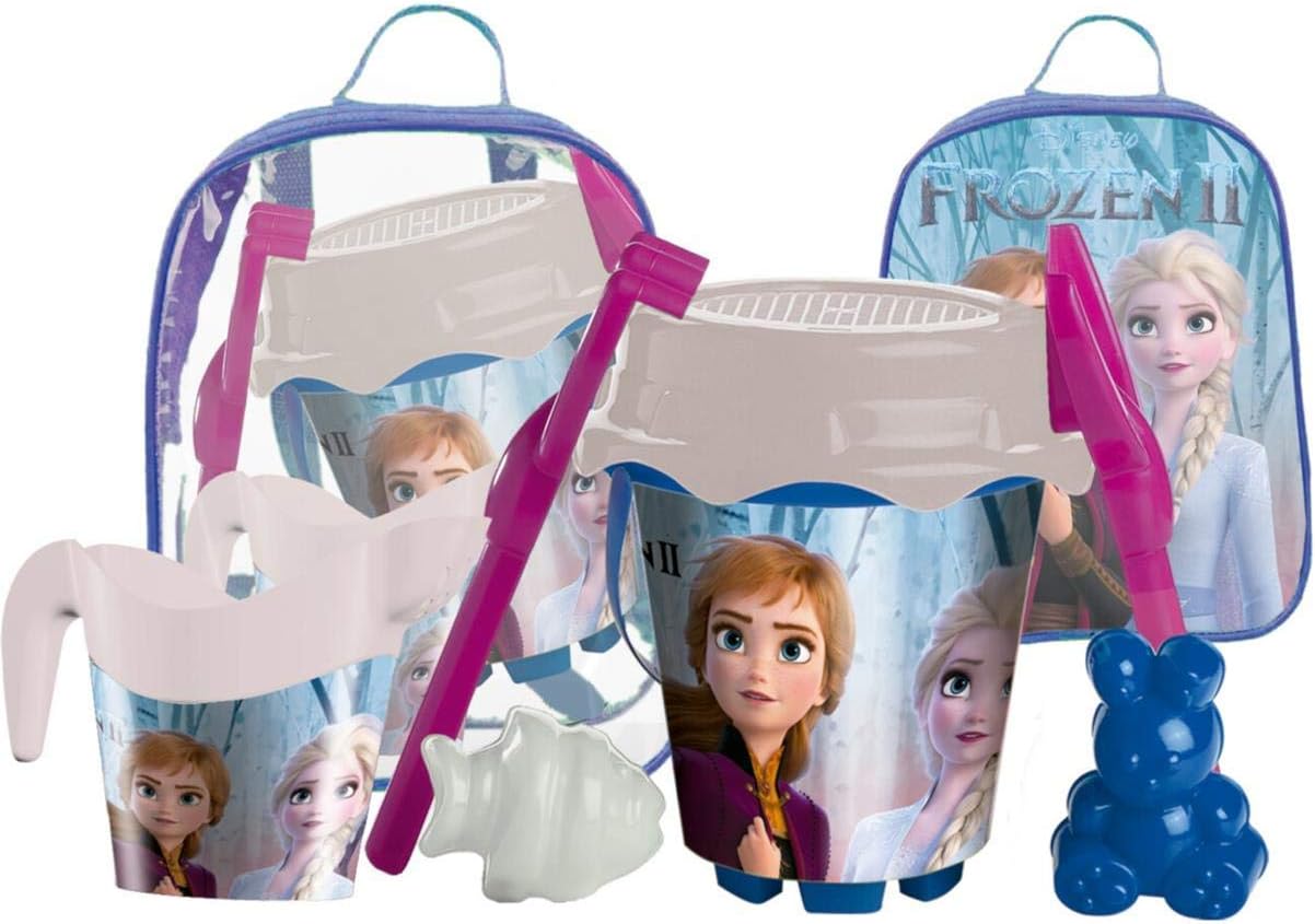 Beach Bucket Backpack 18 cm Frozen 2 with Chest, Shovel