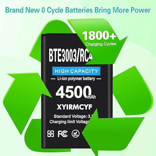 Miniatura 4 de Batería BTE-3003 (nueva actualización 2024), batería de alta capacidad de 4500 mAh para BTE-3003 Verizon Orbic RC400L ORB400LB Mobi Hotspot