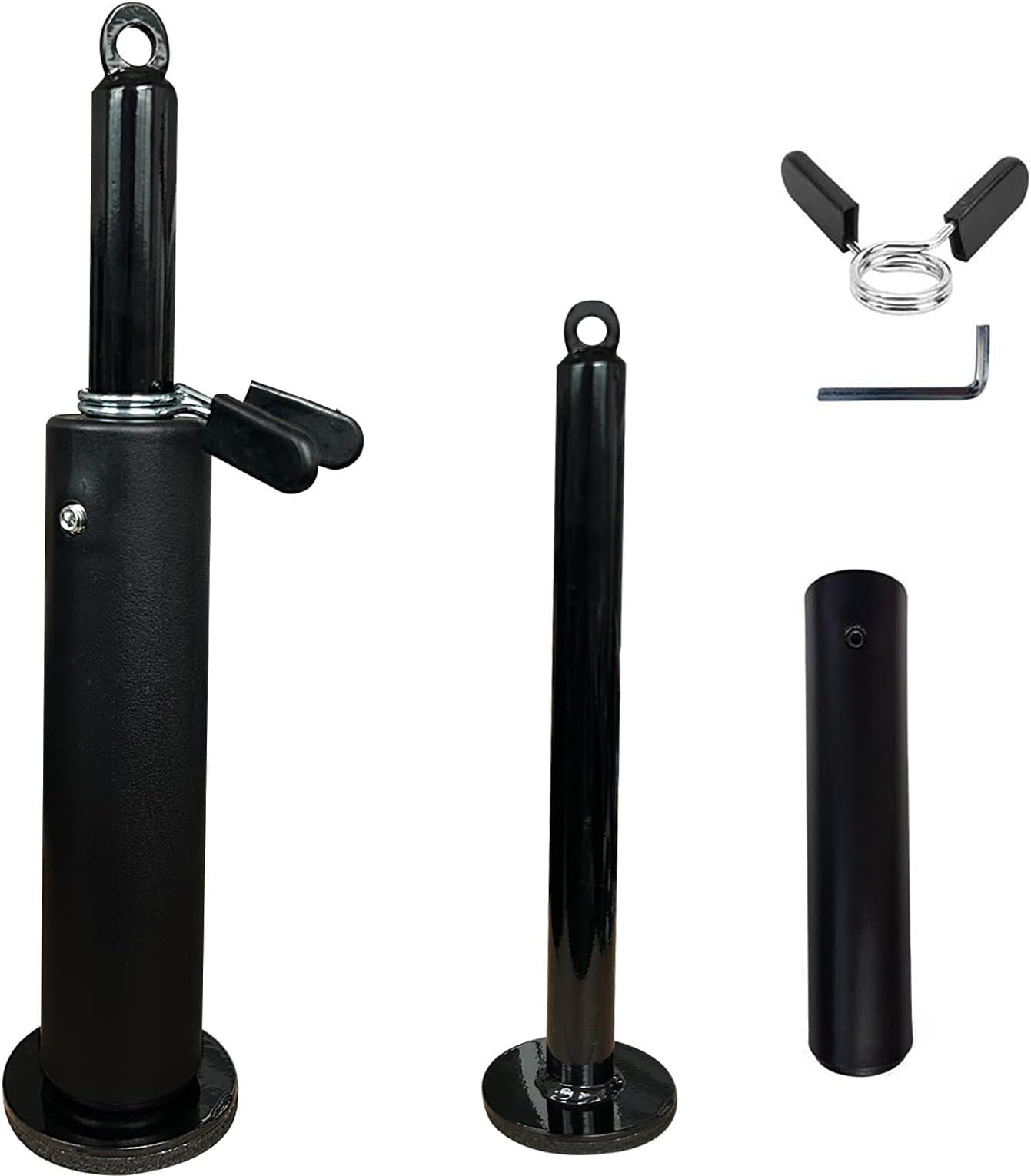Weight Loading Pin for LAT Pulldown Pulley System, Cable Machine Attachment Gym Pin fit 1 Inch and 2 Inch Weight Plate for Strength Training