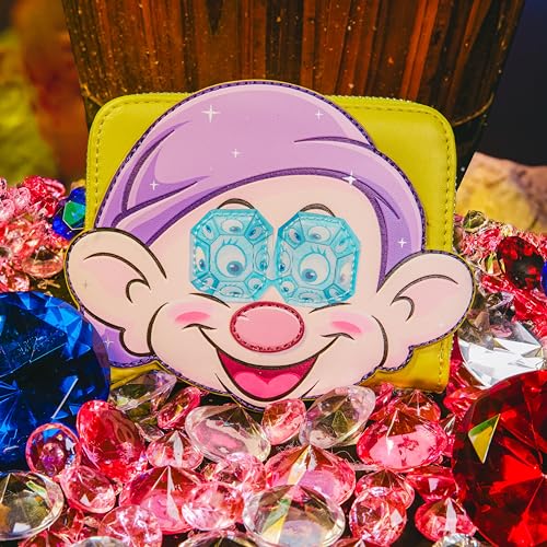 Image of Loungefly Snow White: Diamond Dopey Wallet, Amazon Exclusive