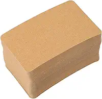 Kit de Papel Kraft Espesso Branco e Imprimível Ideal para Cartões Saudação DIY Convites Casamento Agradecimento Compatível com Impressoras a Jato Tinta Copiadoras