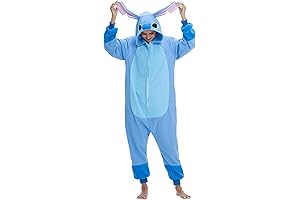 Stitch Couple Costumes Adult Onesie Pajamas Unisex