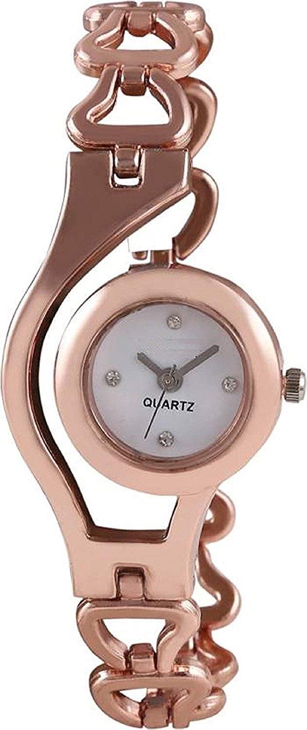 Watch City Jay Enterprise Analogue Gold Dial Chain Womens Watch; JE-71 (B07LDC6JZV) Amazon Price History, Amazon Price Tracker