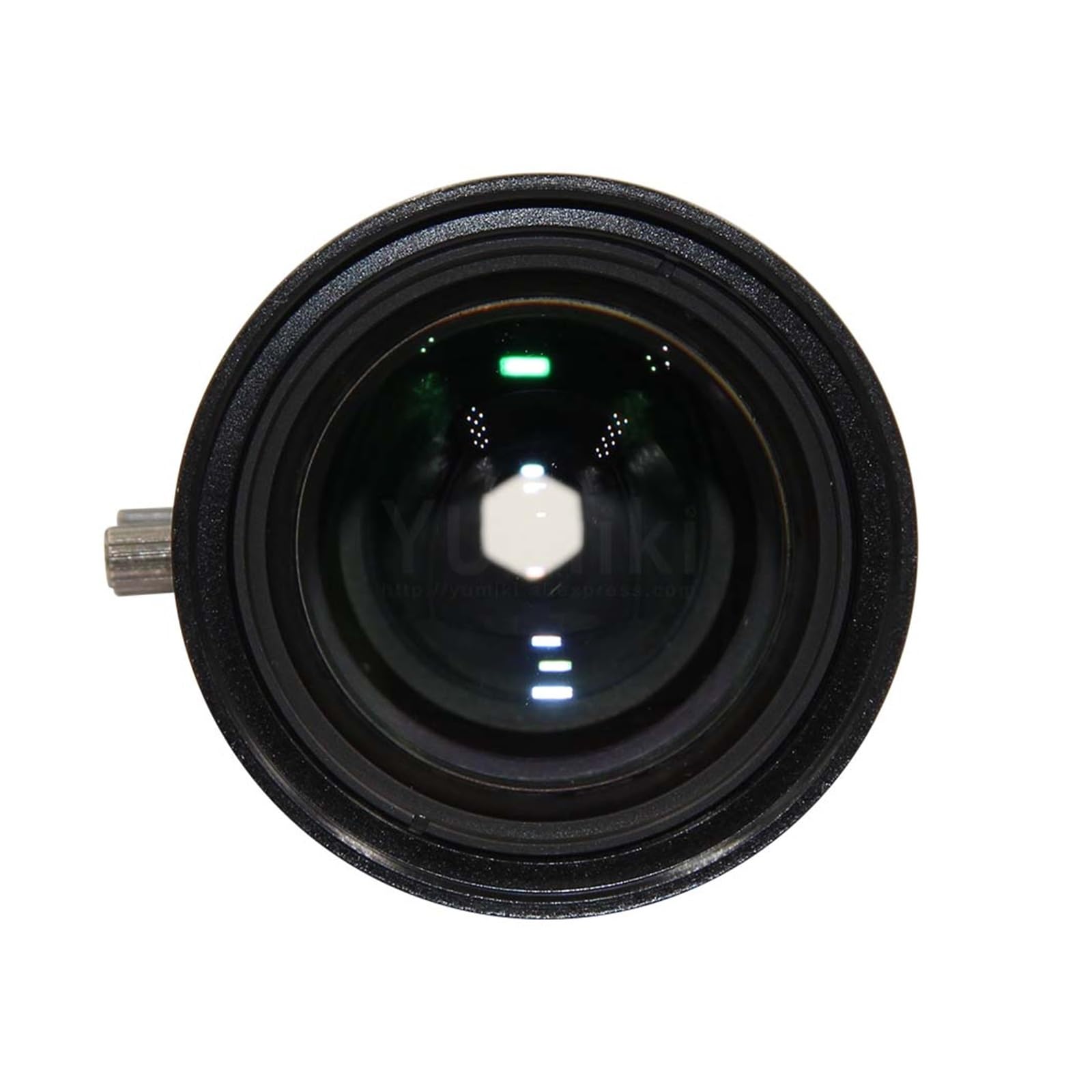 Mikroskopkamera, Machine-Vision-Objektiv HD 16–48 mm 2/3 Zoll IR C-Mount Varifokalobjektiv mit manueller Iris for CCTV-Überwachungskameras, Industriekameraobjektiv