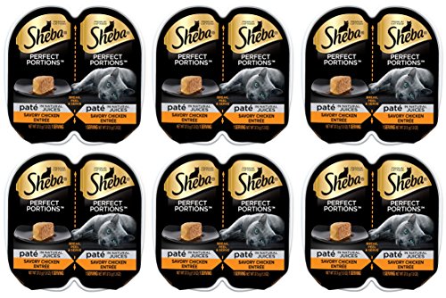 Sheba Perfect Portions Pate Savory Chicken Entree 2.6 Ounce Pack of 6