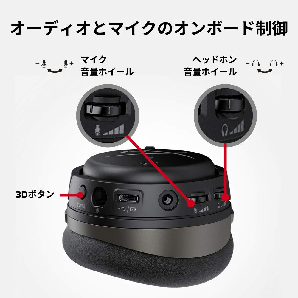 Amazon.co.jp: HyperX Cloud Orbit ゲーミングヘッドセット