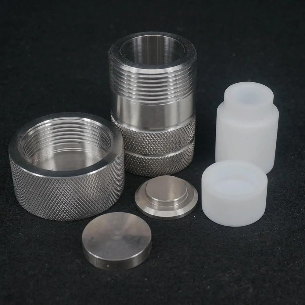 Reactor de autoclave de síntesis hidrotermal revestido de PTFE de 5 ml, 10 ml, 15 ml y 25 ml con funda interior revestida(25ml)