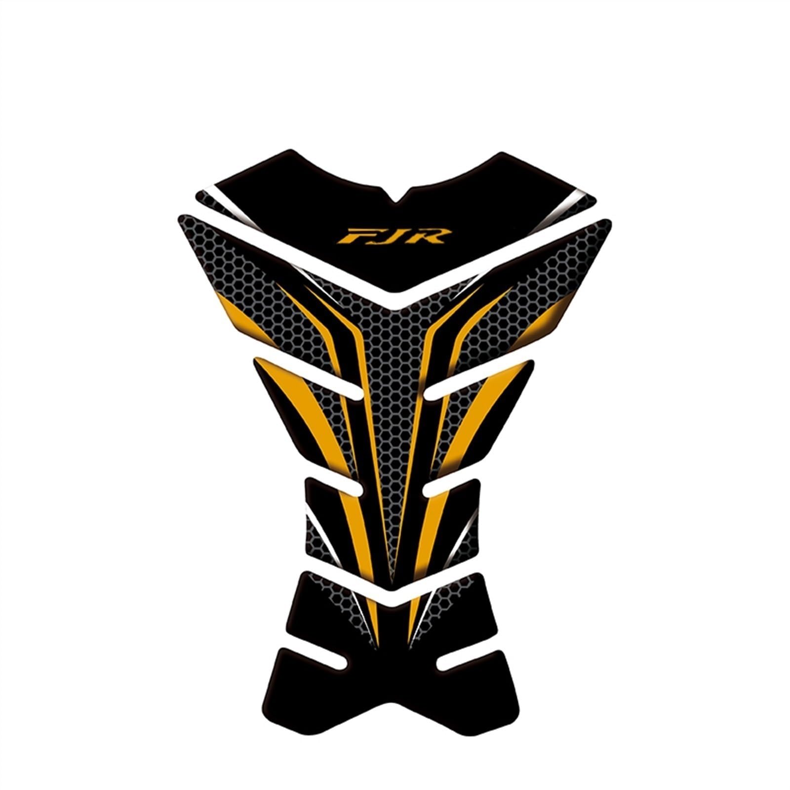 Motorcycle Fuel Tank Pad Fish Bone Type Gas Sticker for Yamaha FJR 1300 1200 FJR1300 A AS ABS Tank Sticker(Color7)