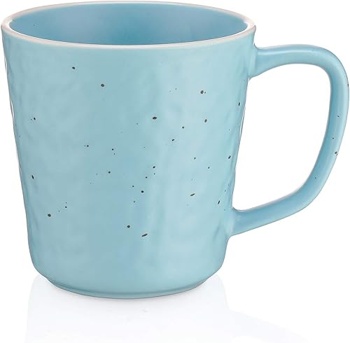 Miniatura 7 de Stone Lain Elena Stoneware - Juego de vajilla redonda de 16 piezas, color azul, 16 piezas, servicio para 4 Azul,Amarillo