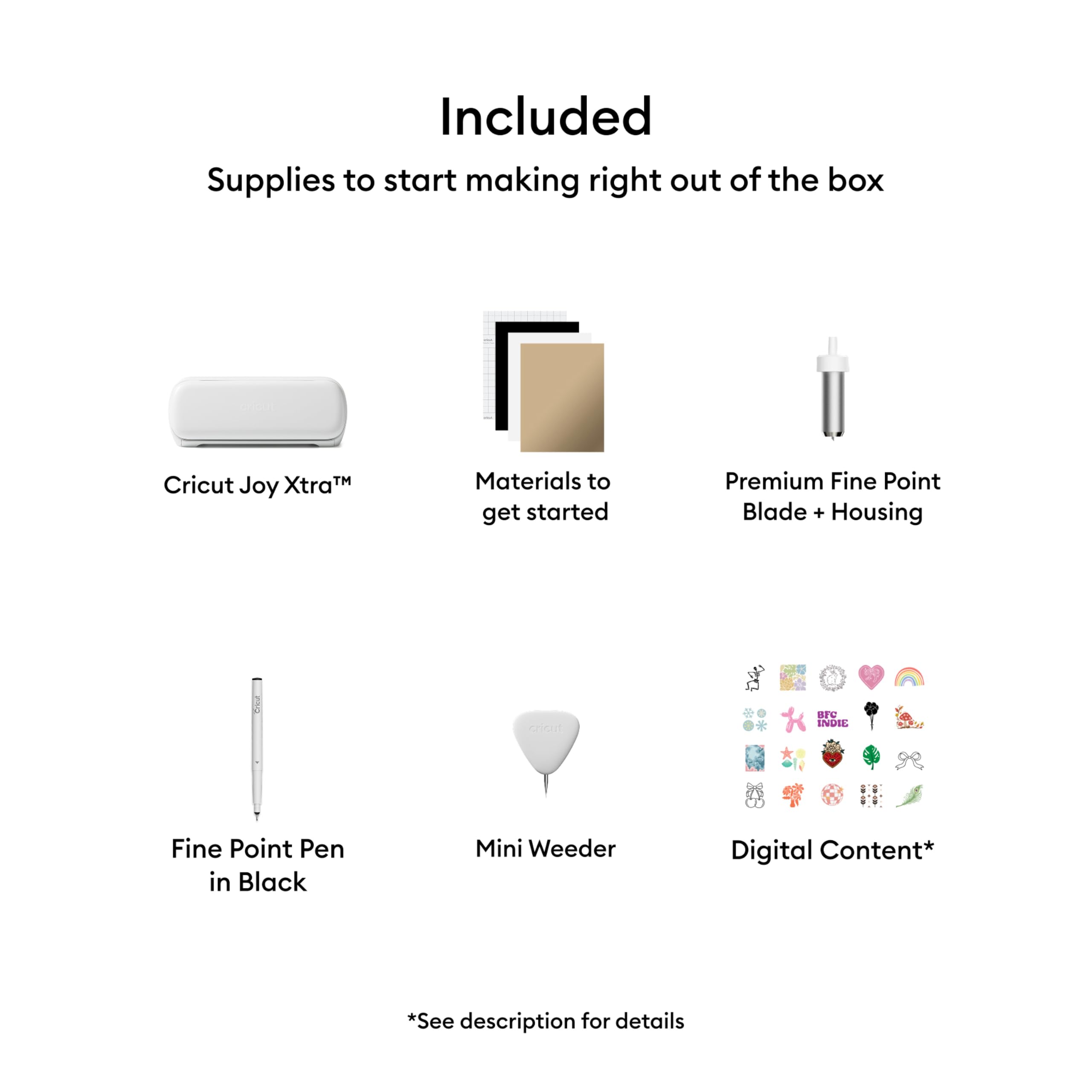 Cricut Joy Xtra: Smart Cutting Machine & Digital Bundle -2 Cricut Joy Xtra: Smart Cutting Machine & Digital Bundle -2