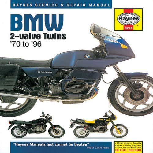 BMW 2-Valve Twins '70 to '96 Service Manual (Haynes Service and Repair Manuals) by Churchill, Jeremy (1988) Hardcover