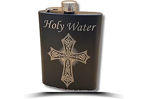 Holy Water Bottle Coffin Flask: A Heavenly Sipping Vessel