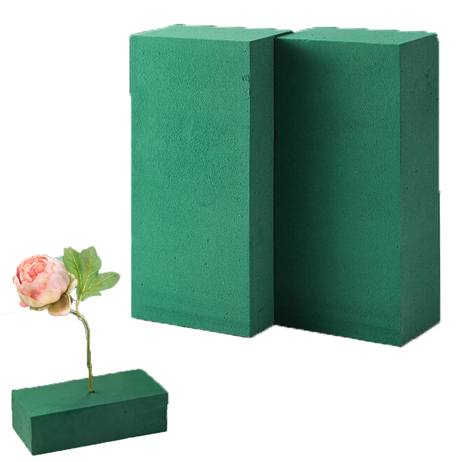 Bloc De Mousse Florale Lot De 8 Blocs Mousse Florale Humide - Polystyrène Vert 23x10,5 Cm - Pour Arrangements Fleurs Bloc Mousse Verte Plante Bloc De Mousse Florale Lot De 8 Blocs Mousse Florale Humide - Polystyrène Vert 23x10,5 Cm - Pour Arrangements Fleurs Bloc Mousse Verte Plante
