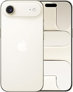 Apple iPhone Air 1 TB: Thinnest iPhone Ever, 6.5 Inch Display with ProMotion up to 120 Hz, Powerful A19 Pro Chip, Centre Stage Front Camera, All-Day Battery, eSIM; Light Gold