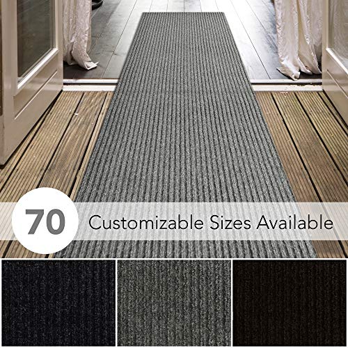iCustomRug Spartan Weather Warrior Duty Indoor/Outdoor Utility Ribbed in 3ft,4ft,6ft Widths 70 Custom