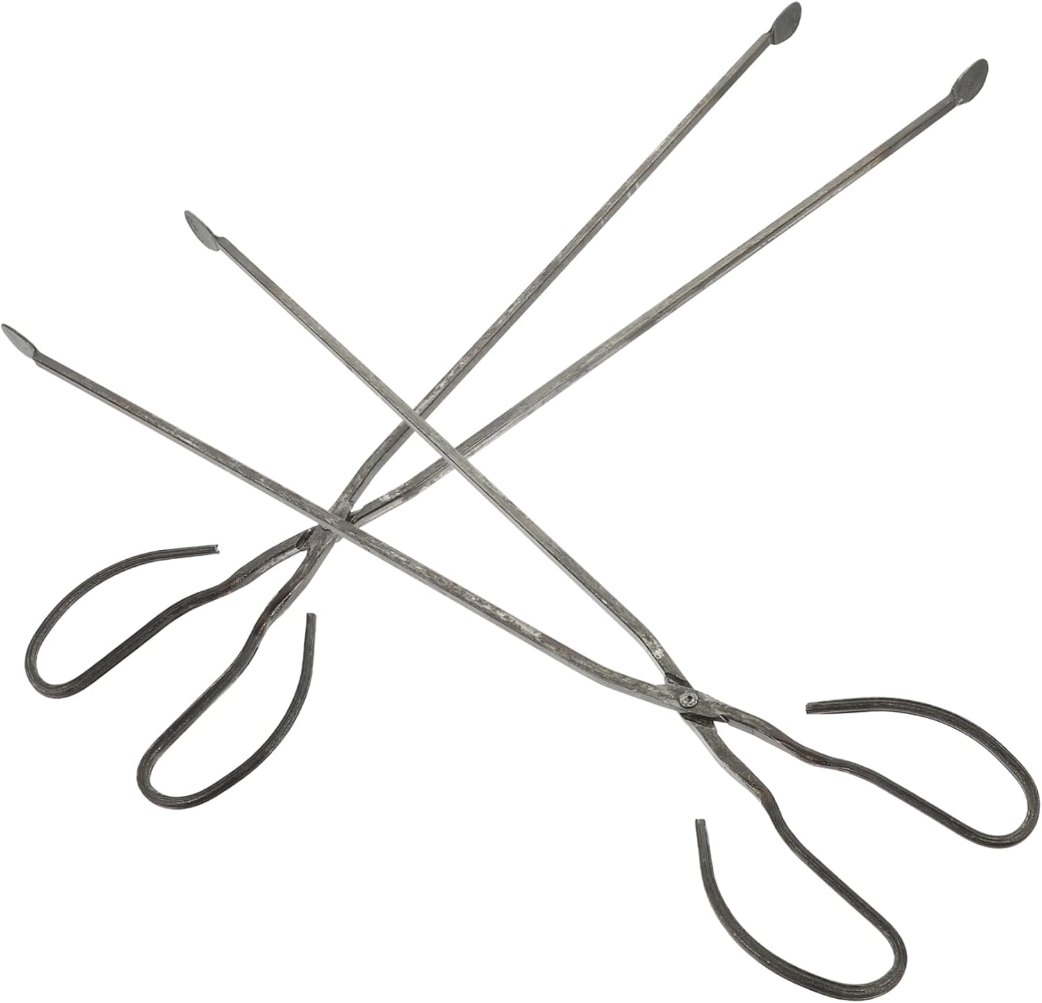 2pcs Garbage Clip Firewood Clip Portable Handheld Tongs Bbq Grill Utensils Reusable Firewood Tongs for Camping