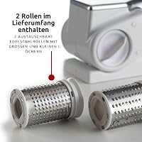 Ariete Reiber-44 rozsdamentes acél reszelő fehér 4