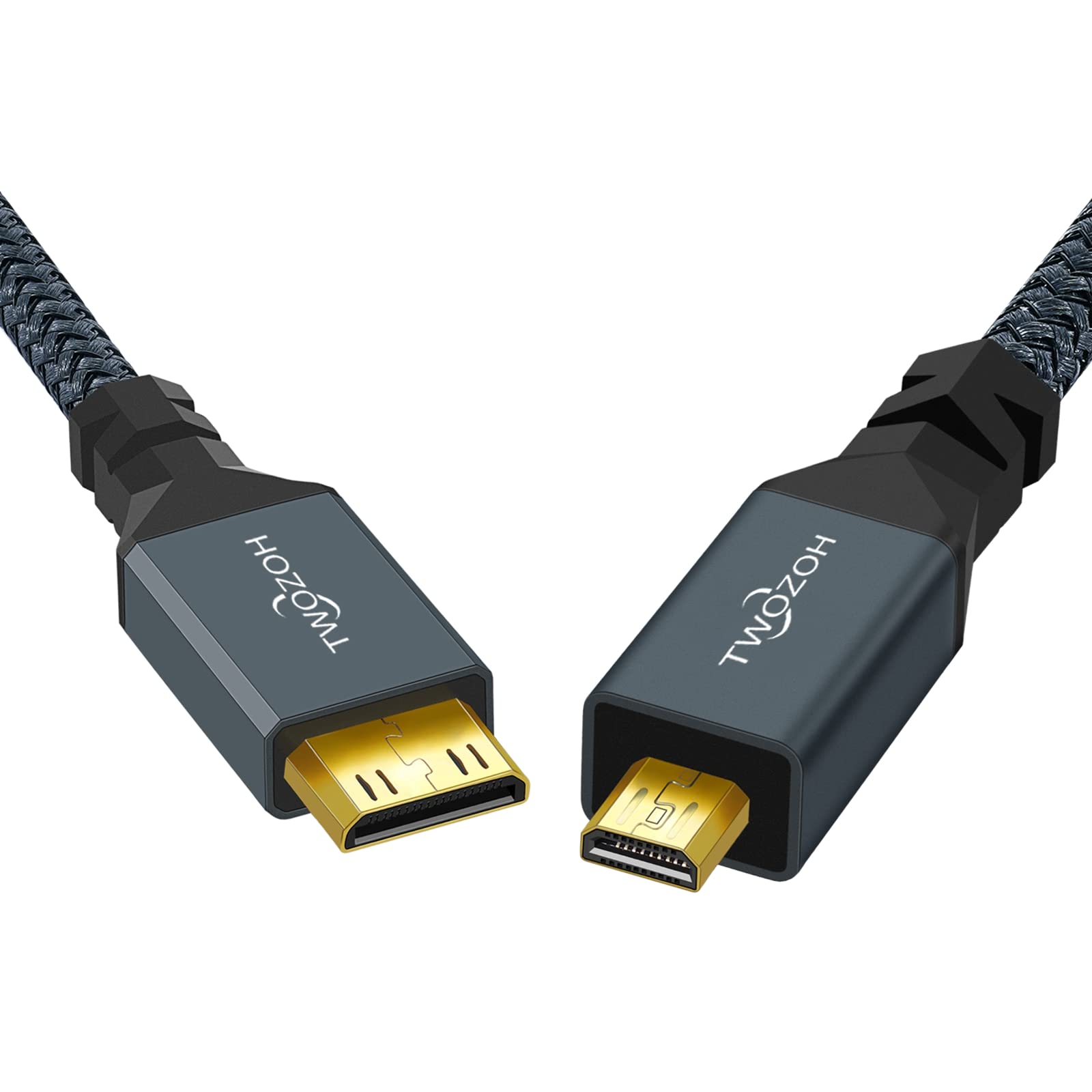 Amazon | Twozoh Micro HDMI to Mini HDMI 変換 ケーブル 0.5M (タイプ