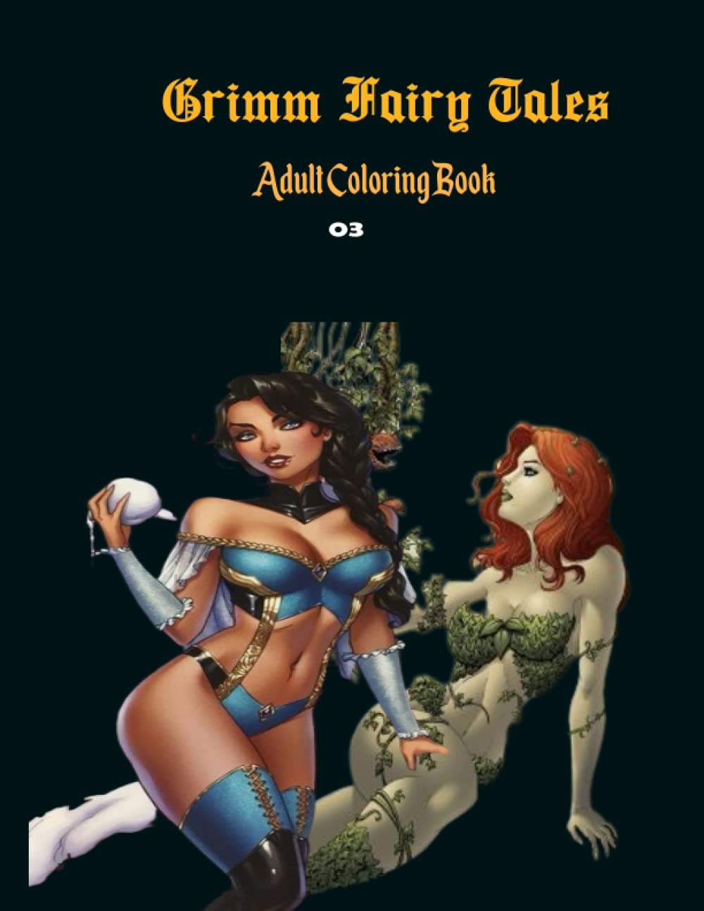 Grimm Fairy Tales Adult Coloring Book Volume-C