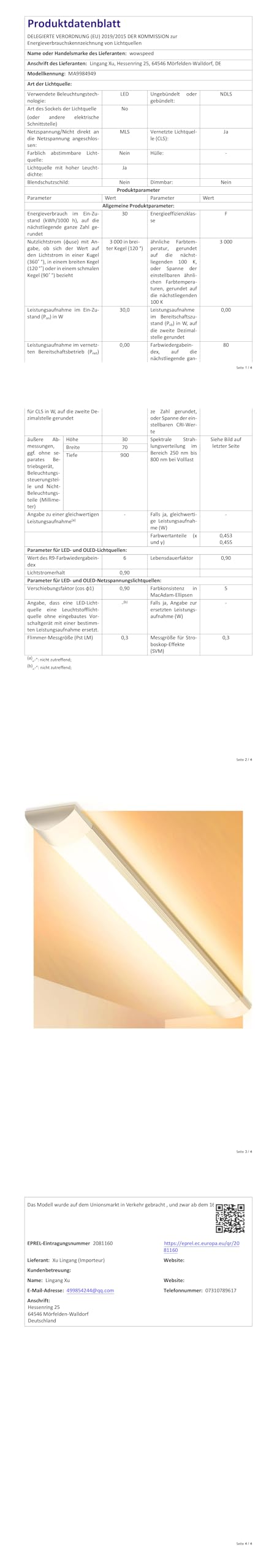 6 PACK Feuchtraumleuchte Led 90cm, 30W 3600LM Kellerlampe 3200K Warmweiß LED Röhre 130° Abstrahlwinkel LED Feuchtraumleuchte für Badzimmer Wohnzimmer Küche Garage Büro
