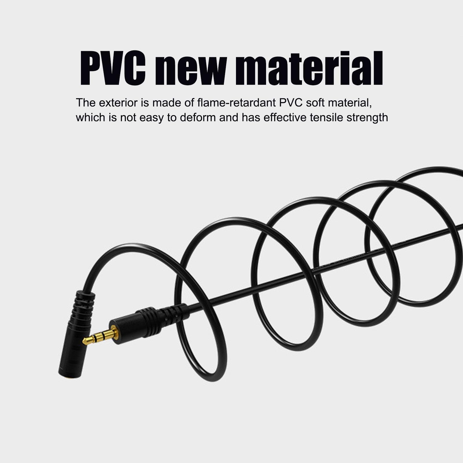 Cavo prolunga per cuffie, prolunga jack per cuffie, Cavo prolunga per | cuffie da maschio a femmina, Prolunga cavo Aux, prolunga per cuffie stereo con audio Hi-Fi da 4,92 piedi per smartphone audio