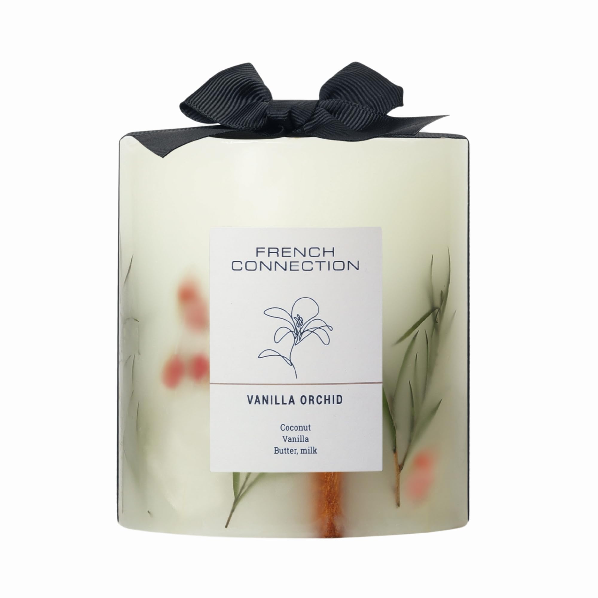 French Connection Unisex Botanical Infused Vanilla Orchid Candle 660G