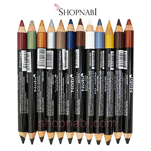 12pcs Nabi Double Sided Eye Liner & Shadow