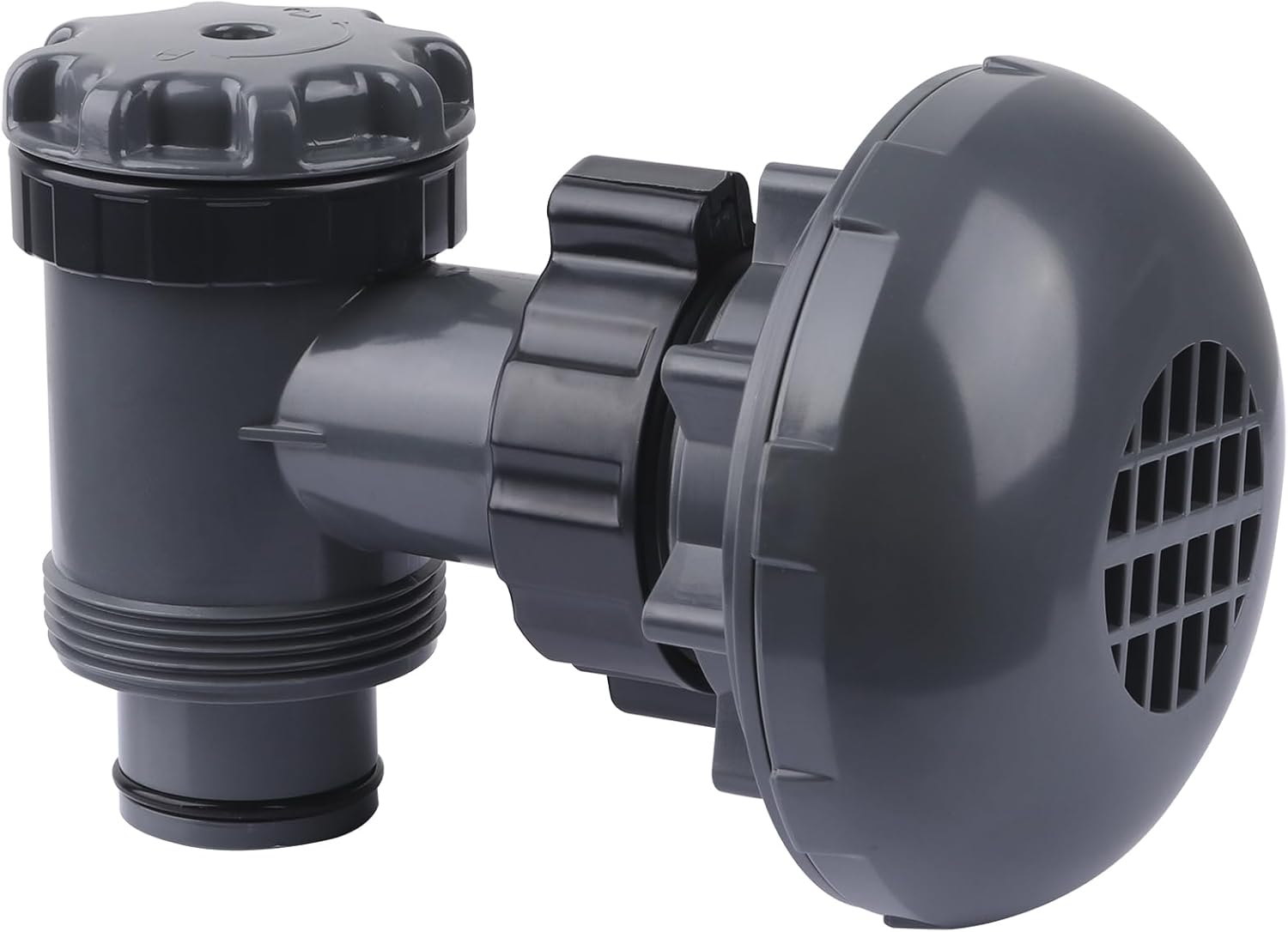 XT On/Off Plunger Valve with Strainer for Easy Adjustment, for Above-Ground Pool Filter Pump On/Off Plunger Valve Part, Frame Set & Ultra Frame Pools Intex, Coleman Compatible