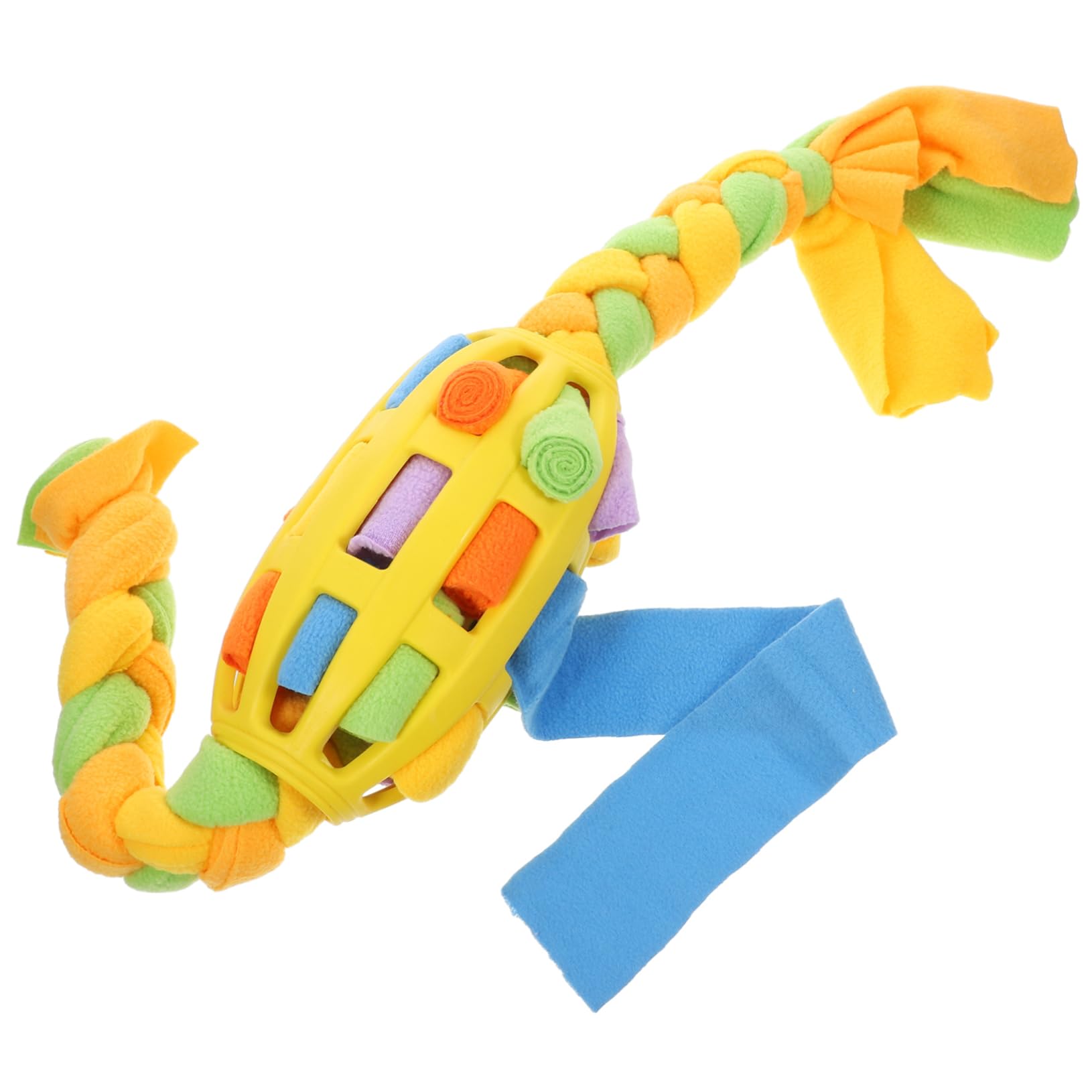 SUPVOX 4pièces Jouet Enrichissement pour Chien Ballon à Renifler Interactif avec Distributeur De Friandises pour Petits Moyens Et Chiens Stimule Instinct De Chasse Et Améliore La