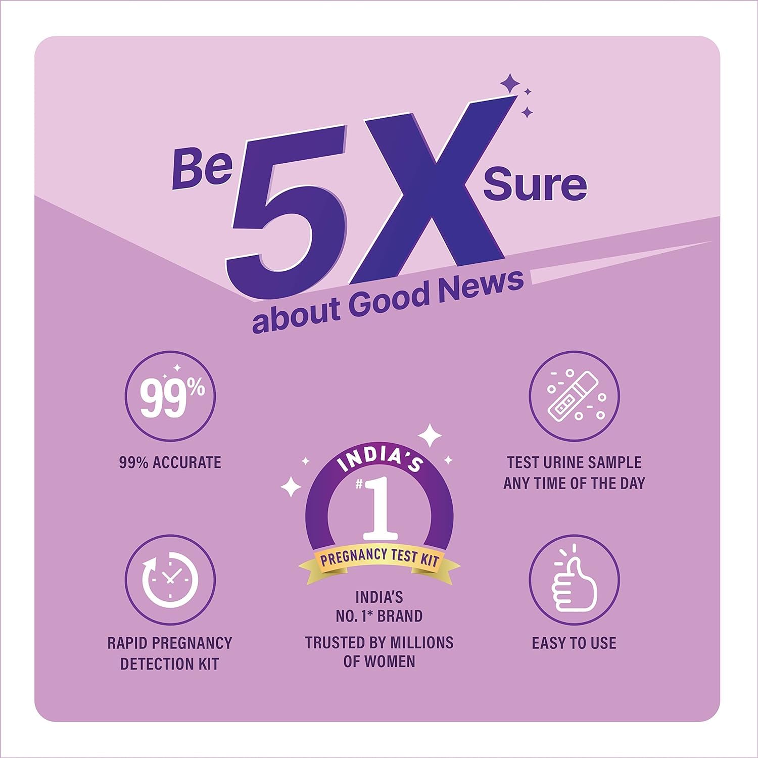 Prega News One Step Urine HCG Pregnancy Test Kit Device (Pack of 12) - Image 4 thumbnail