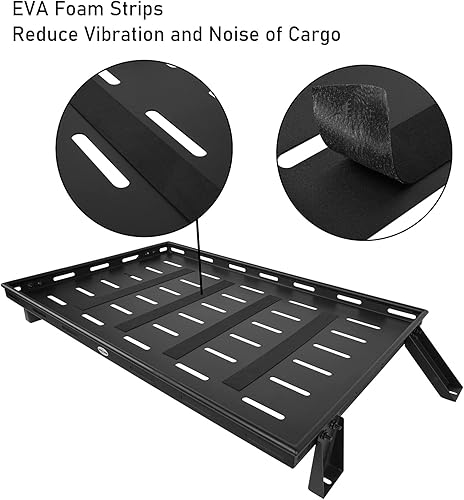 Miniatura 6 de Hooke Road TJ - Bandeja de almacenamiento interior para maletero trasero para Jeep Wrangler TJ 1997-2006
