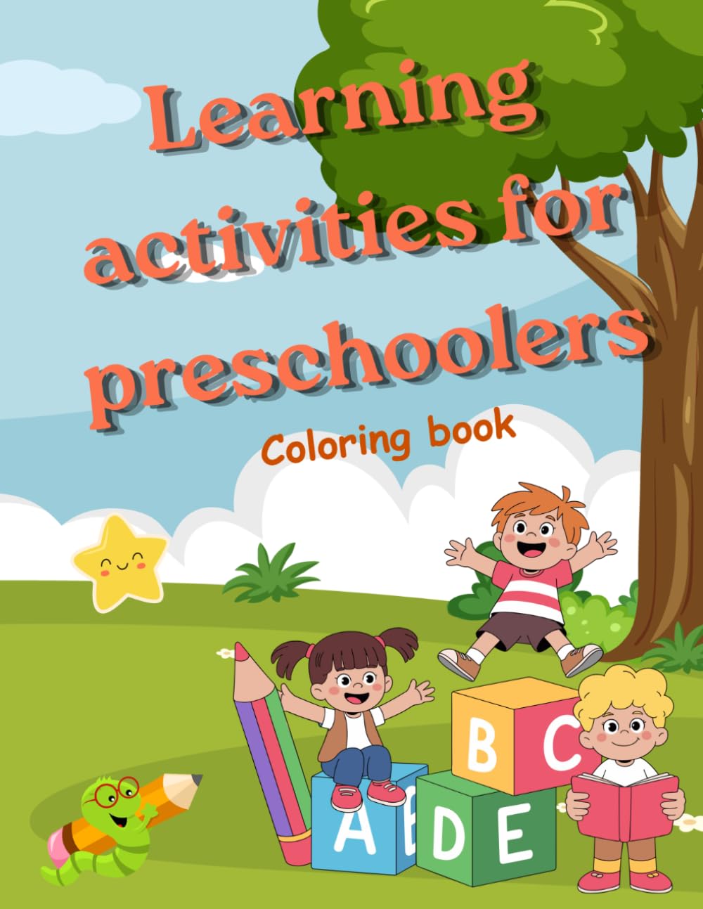 Learning activities for preschoolers (coloring book)