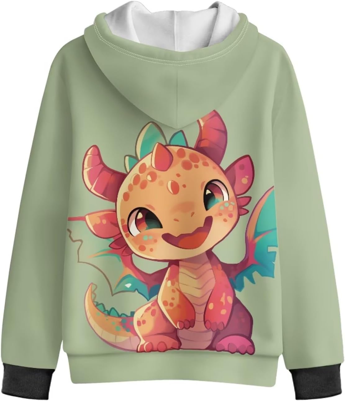 Boys' Sweatshirt Hooded Zipper Long Sleeve Cardigan Sweatshirts Winter Hoodies Soft Fleece Jacket S-XL