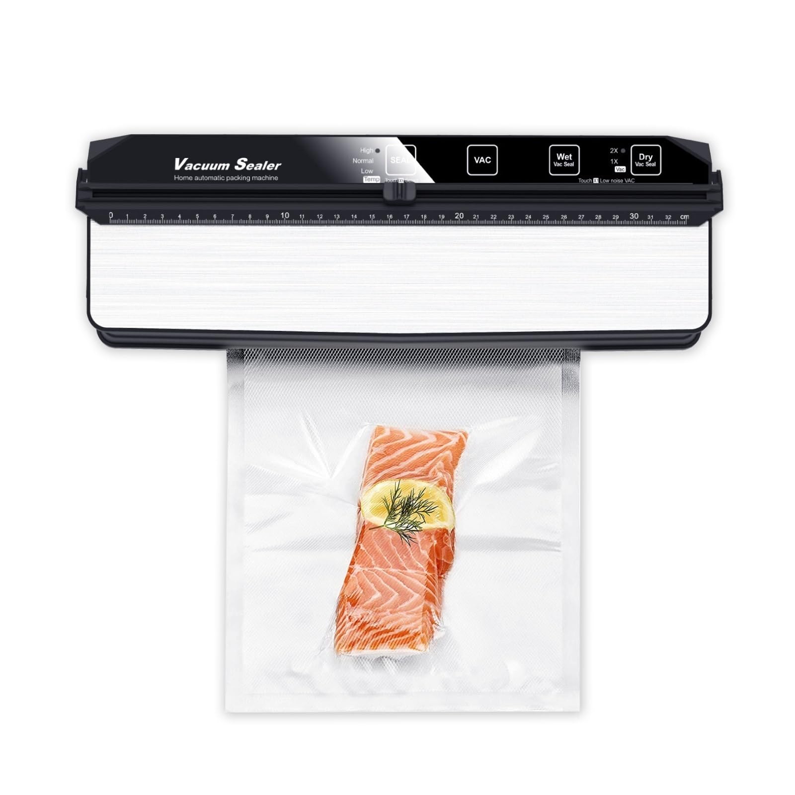 Máquina de sellado, Máquina selladora de calor, sellador de bolsas, máquina de sellado al vacío, sellador al vacío de cocina, máquina de mantenimiento fresco, máquina de envasado al vacío