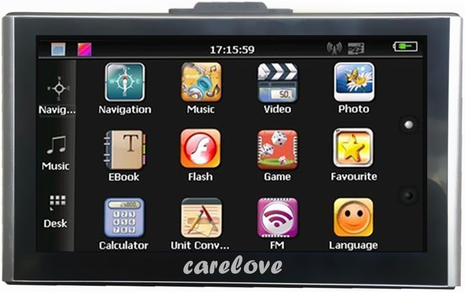 7" 8G Capacitive Touch Screen Europe Map Include GPS Navigation Navigator Map Update free Lifetime