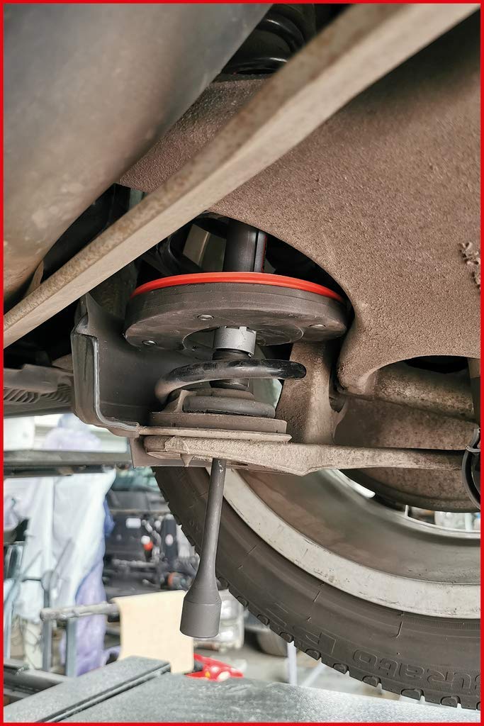 KS Tools 500.8765 Uniwersalny zestaw teleskopowy do sprężyn wewnętrznych do Audi i Seat, 11-sztuk