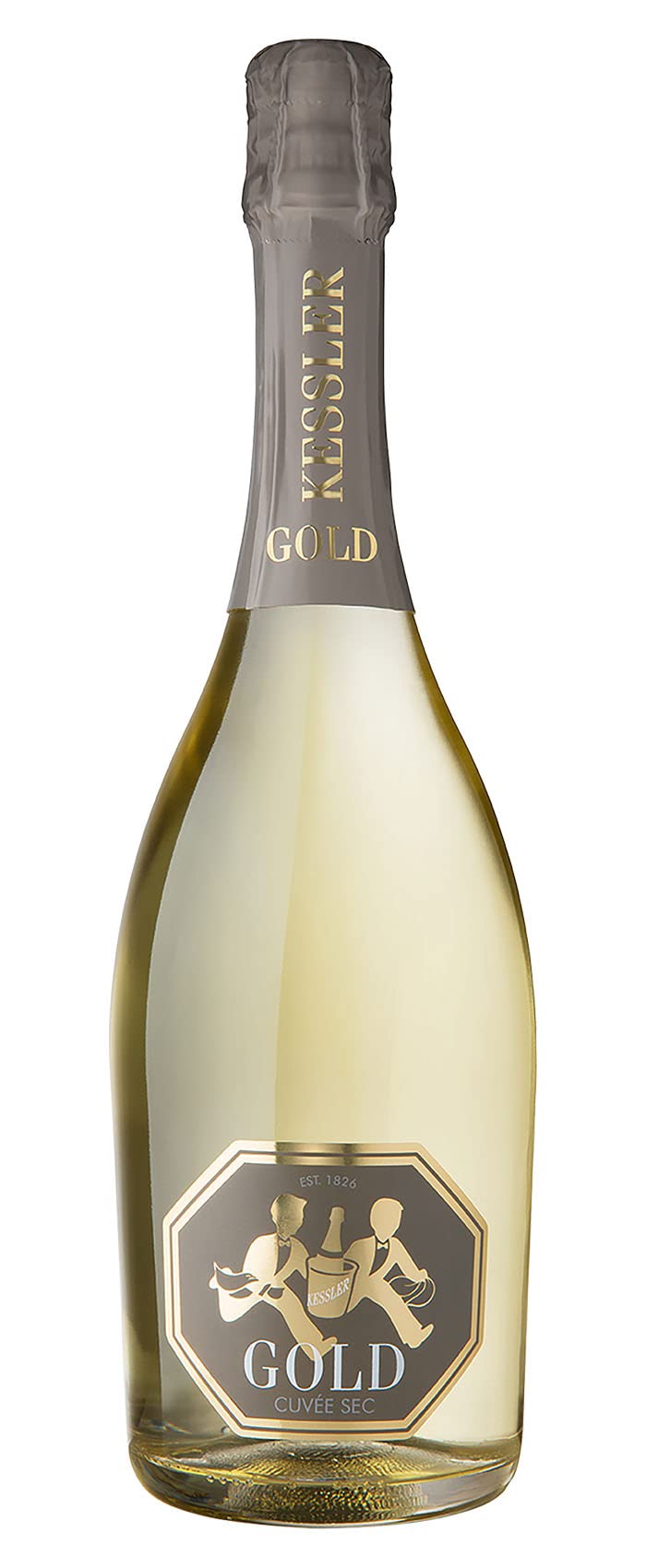 Kessler Gold Weiß, Cuvée Sec (1 x 0,75 l)