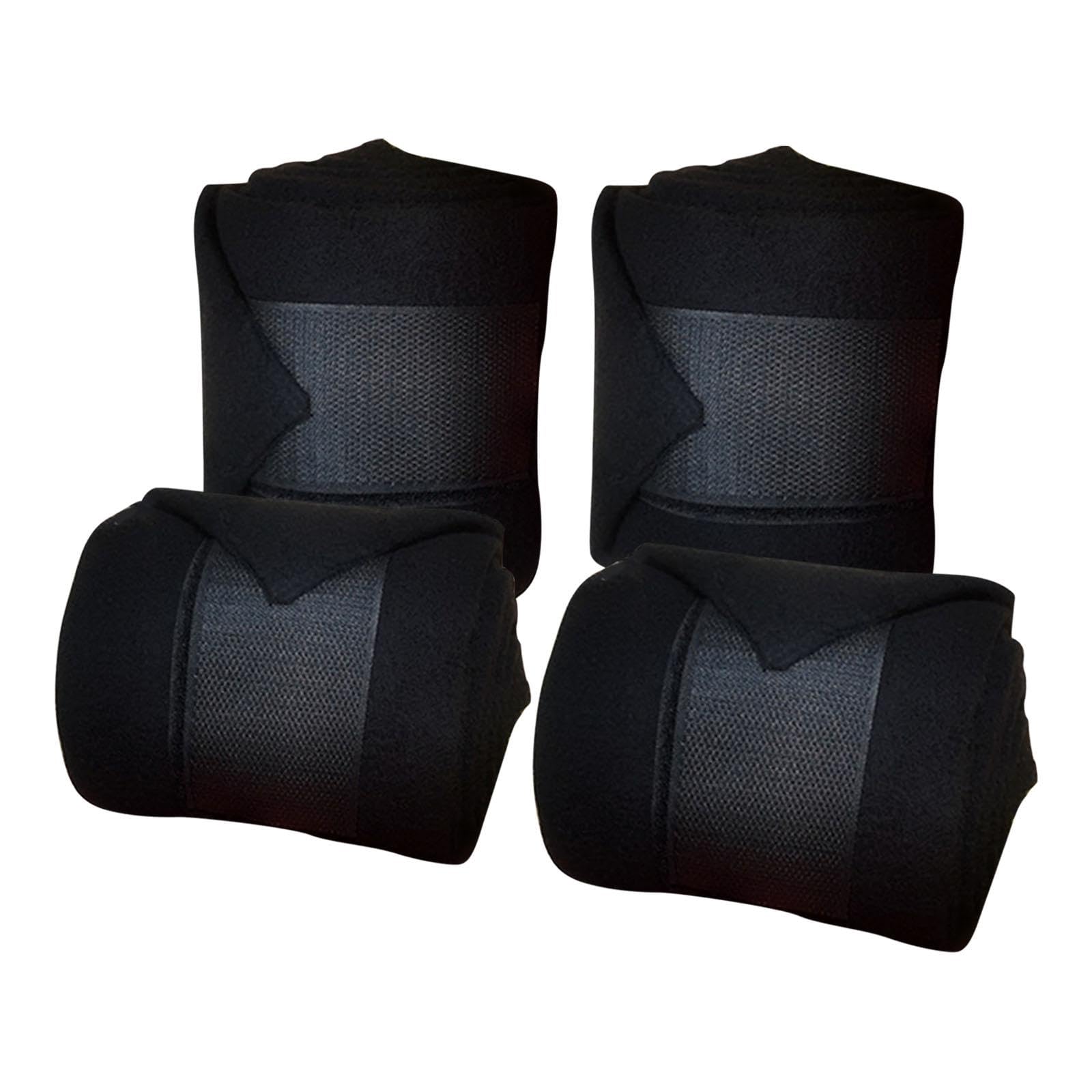 predolo 4X envolturas para Patas de Caballo, Protectores para piernas, Equipo Ecuestre Grueso para Montar, protección Reutilizable para Patas de Caballo de