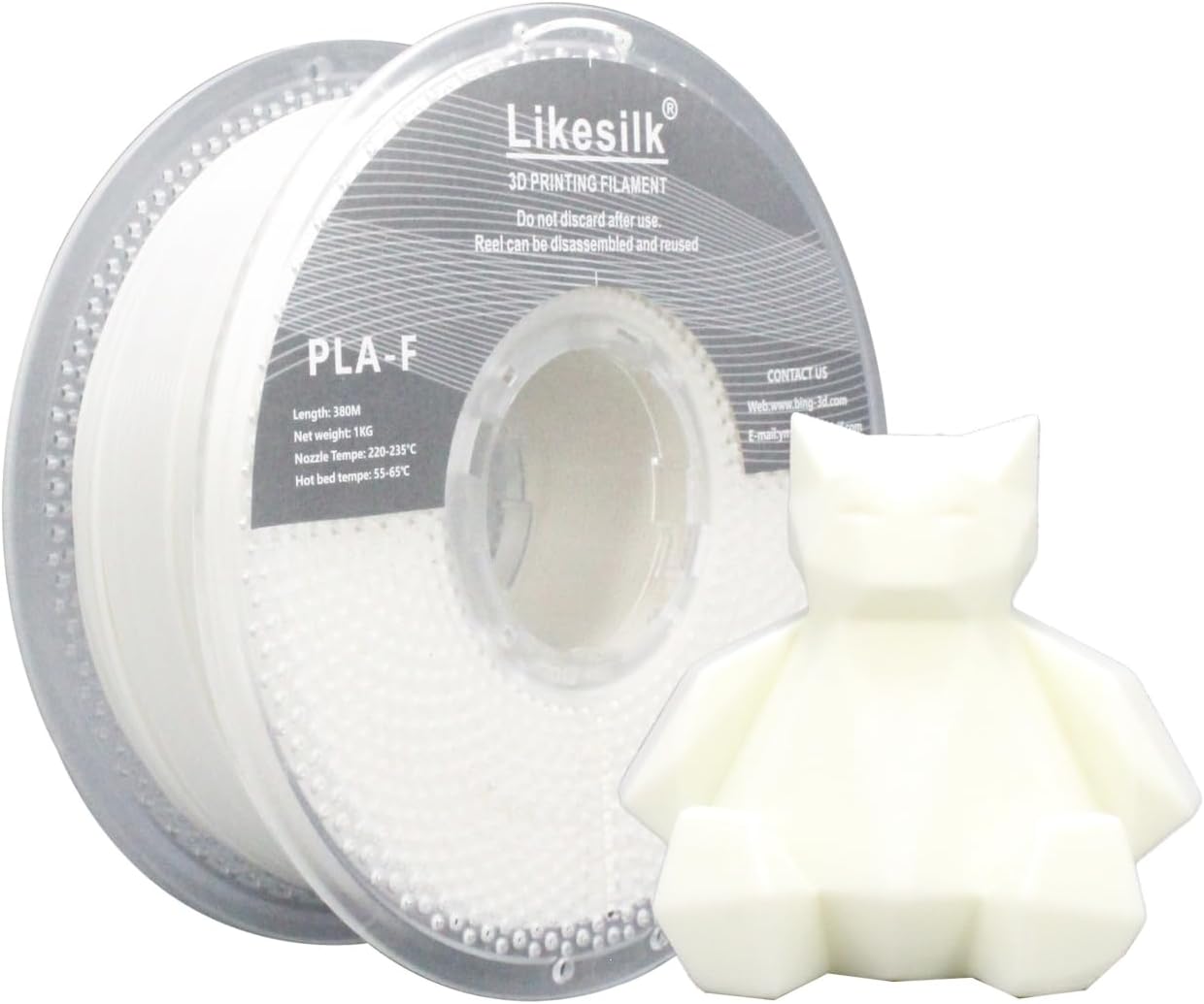 3D Printer Filament 1.75mm, 3D Printing Filament 1.75mm Dimensional Accuracy +/- 0.02...