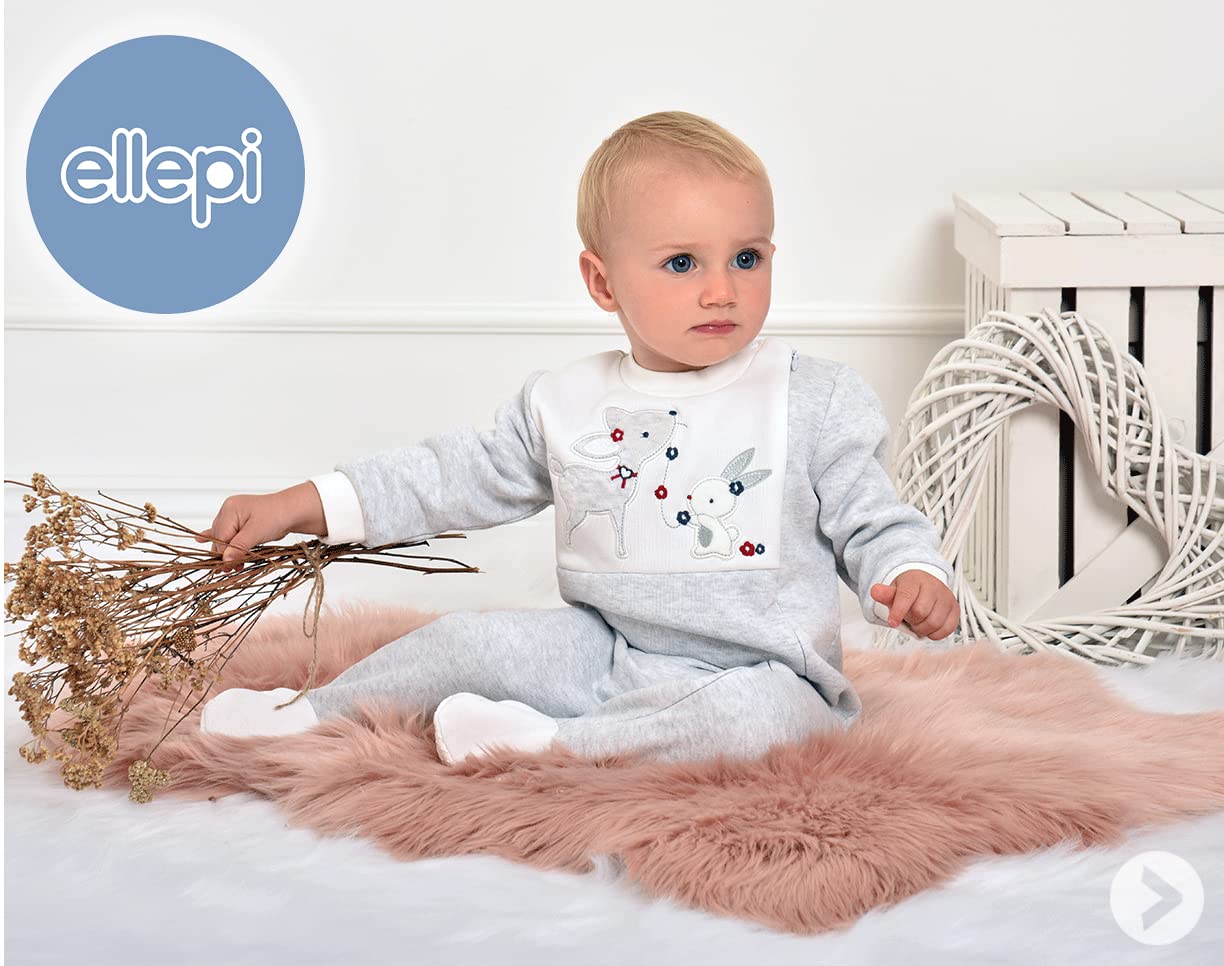 Ellepi set tutine ciniglia neonata confezione da 2