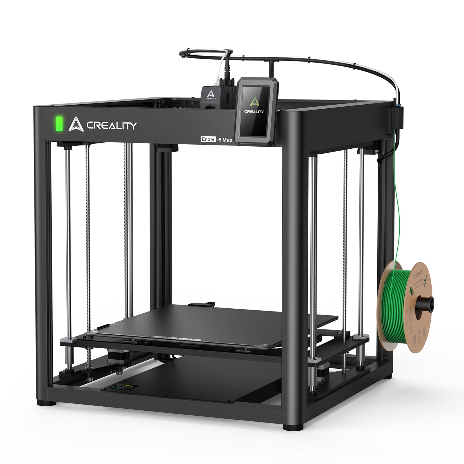 Stampante 3D Ad Alta velocità Ender-5 Max, Piattaforma di Stampa con Livellamento Automatico, velocità di Stampa Elevata 700 Mm/s, Supporto Connessione WiFi per Studenti e Insegnanti (Spina