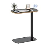 FLEXISPOT Adjustable C Table, Mobile Snack Side End Table Sofa Couch Bedside Table Laptop Cart TV Tray Night Stand Small Space Side Table(23.6