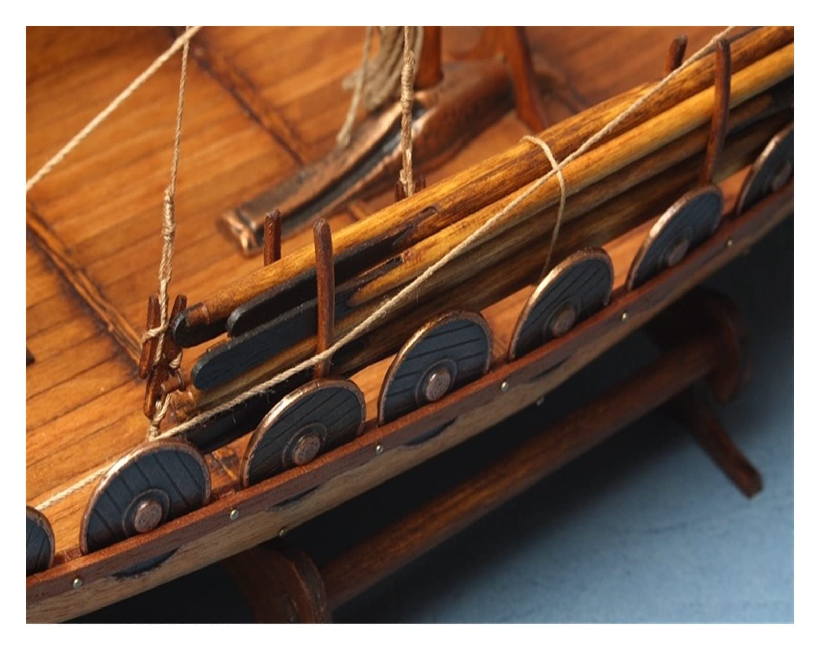 Amazon | 船のモデル構築キット スケール 1/50 バイキング船木製モデル