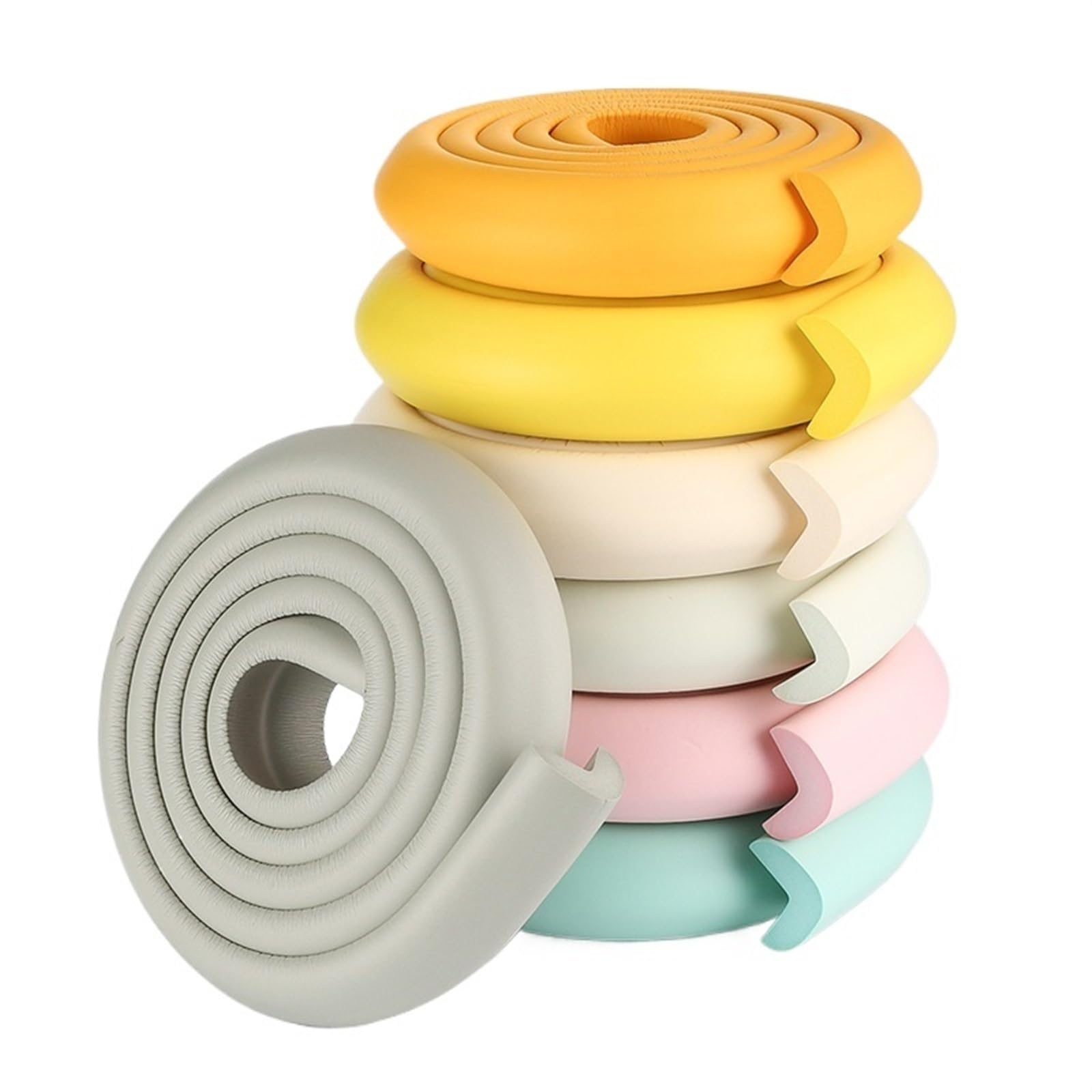 Protectores de Esquinas para mesas, Seguridad Infantil, 2 Metros, Cinta Protectora de Espuma Extra Gruesa en Forma de U para Muebles.