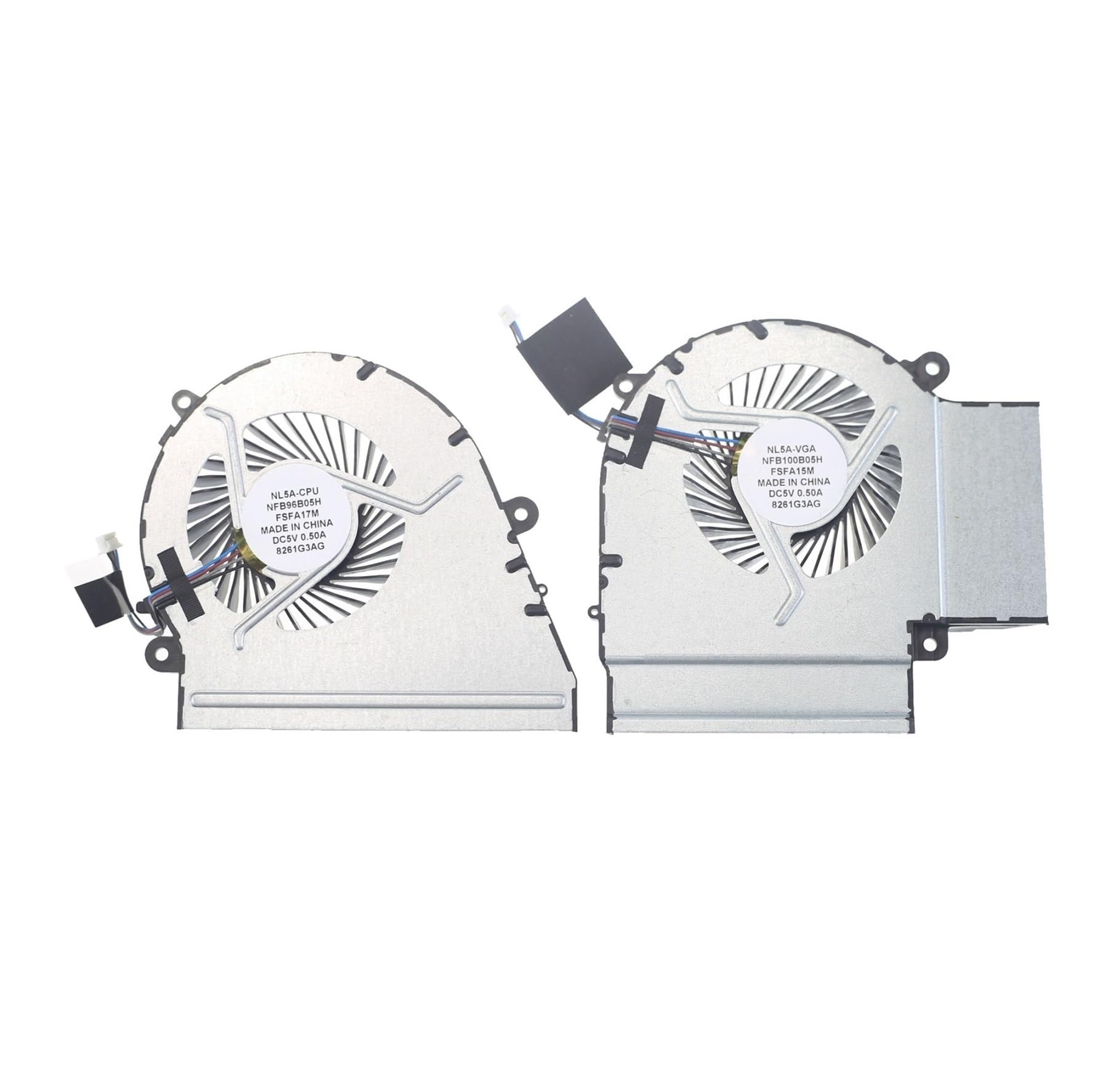 tianwandong L cooling fan for X5 X7 NFB96B05H NFB100B05H DC5V 0.50A NL5A 4PIN(CPU AND GPU FAN)
