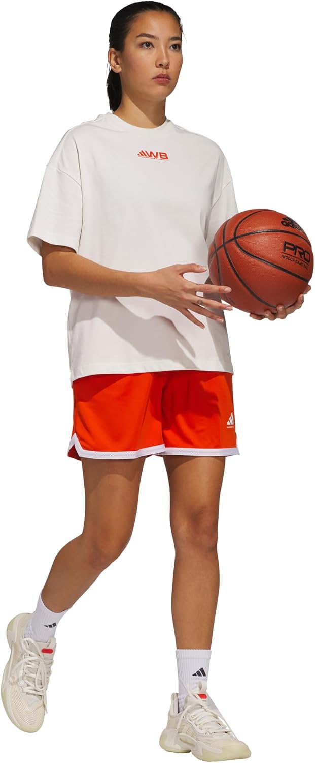 Adidas Womens Select Mesh Basketball Shorts - Image 3
