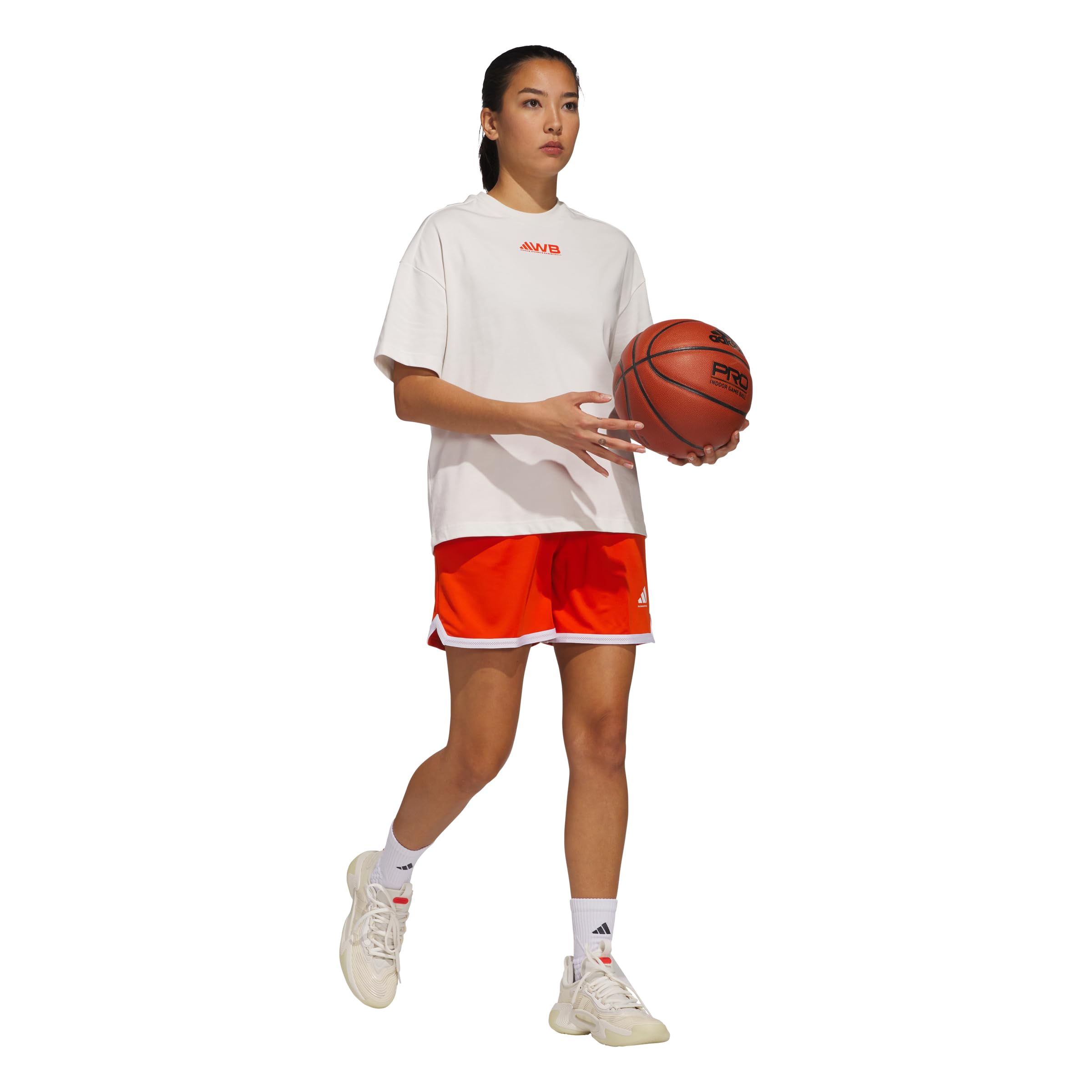 adidas Select Mesh Basketball Shorts - Shorty Kobiety