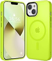 Vista 46 de Funda compatible con iPhone 14/13 [compatible con Magsafe y protección de grado militar] Funda delgada magnética translúcida mate para iPhone 13/14