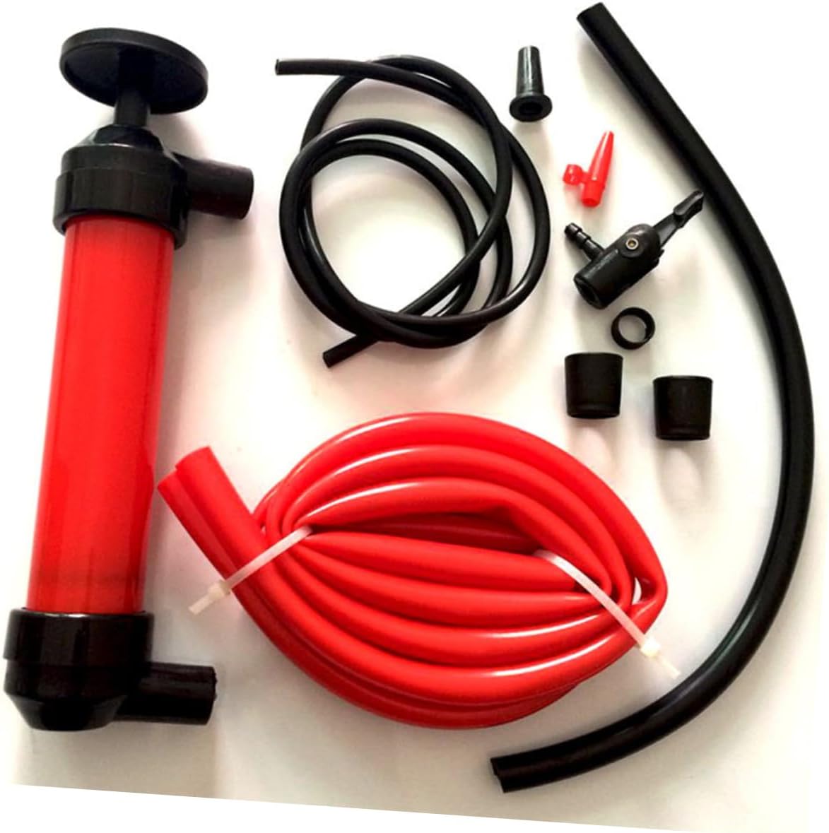 TENDYCOCO Liquid Transfer Pump Pumping Unit Oil Sucker Multi-function Car Supplies Tabletop Sand Garden Portable Hand Pump Gas Pump Vehicle Deer Whistle Evil Eye Car Hanging Ornament Manual